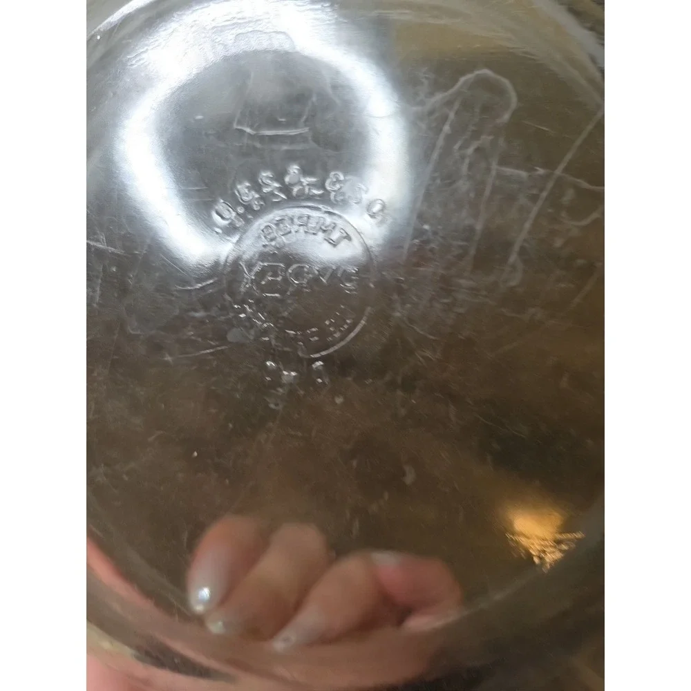 Vintage‎ Clear Glass Pyrex 023 Casserole with 623C Lid Made in USA No Lid